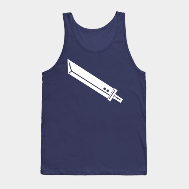 Buster Sword - Minimalist Tank Top by TheHookshot